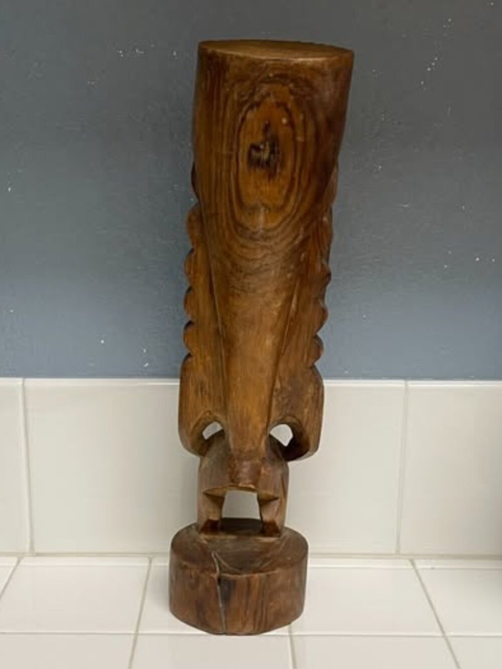 wooden tiki/totem - Picture 6 of 8